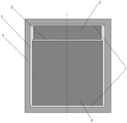 Non-adhesive seed crystal type tantalum crucible and crystal growing method