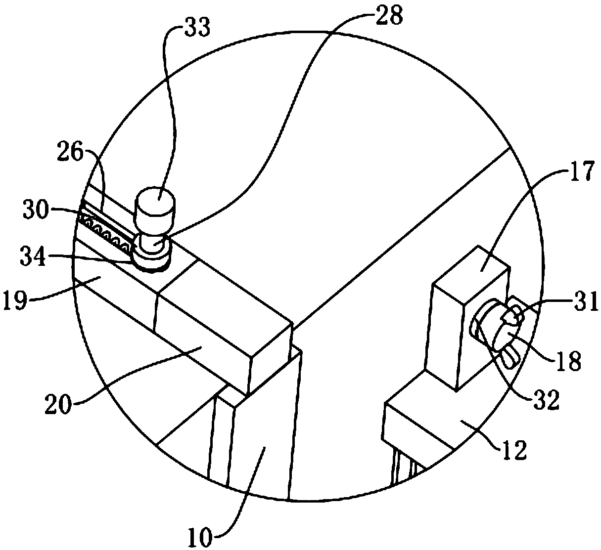 Preparation device for barium sulfate in chemical tank workshop