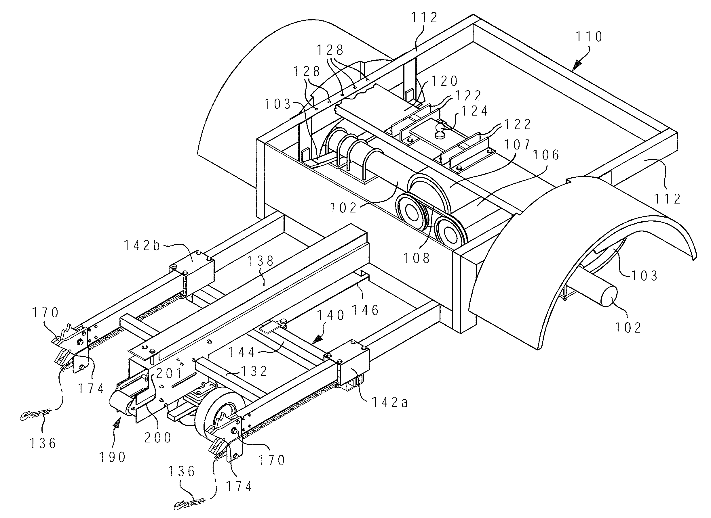 Trailer towing system