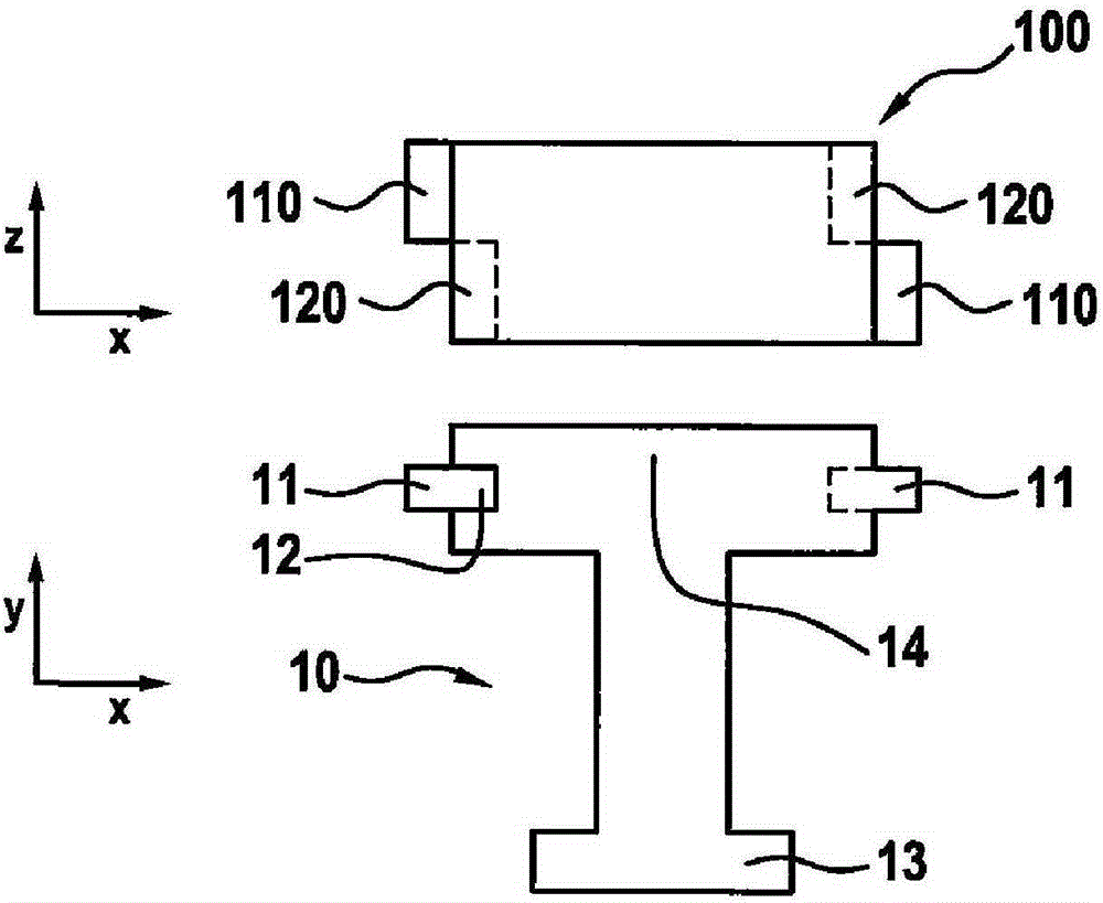 Motor stator or rotor segment