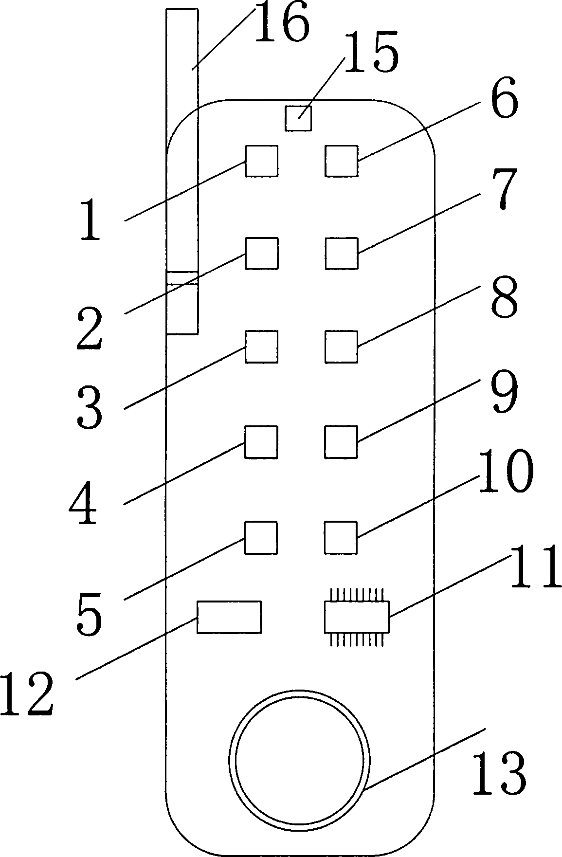 Non-contact remote control learning method and system