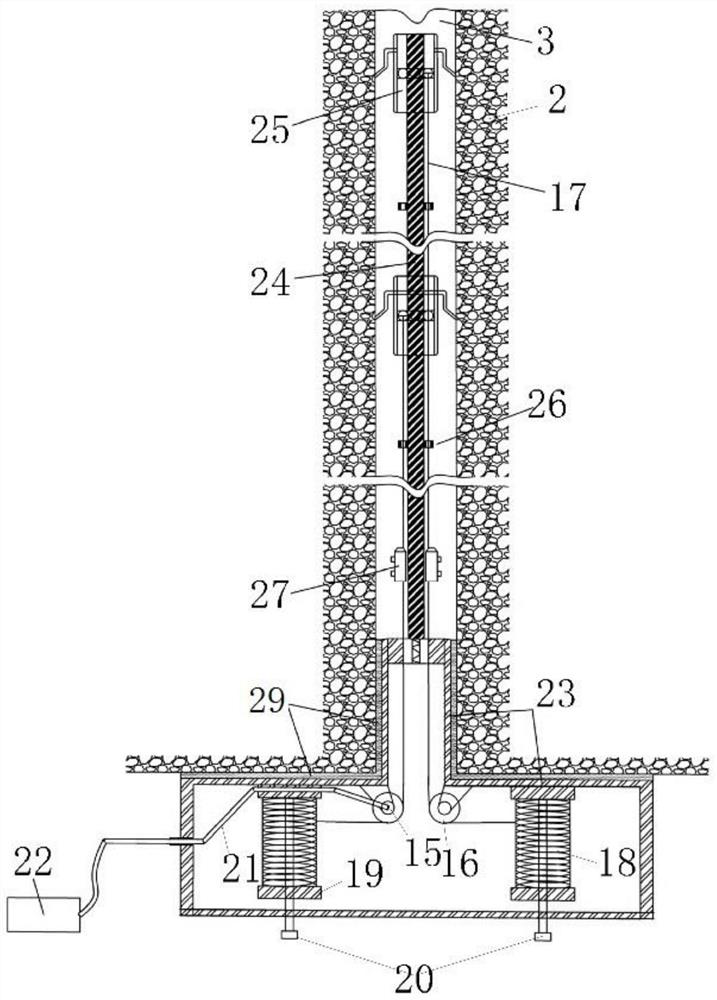 A joint monitoring system and monitoring method for deformation characteristics of surrounding rock in coal mine roadway