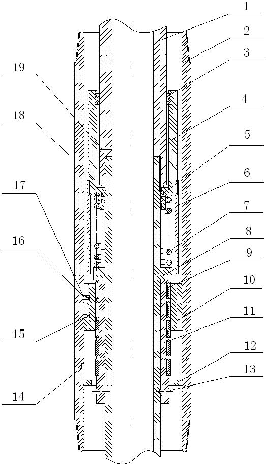 Slide bearing joint in well with adjustable wellhead