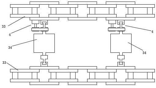 Walking turnover type sealing ring detection device and detection method thereof