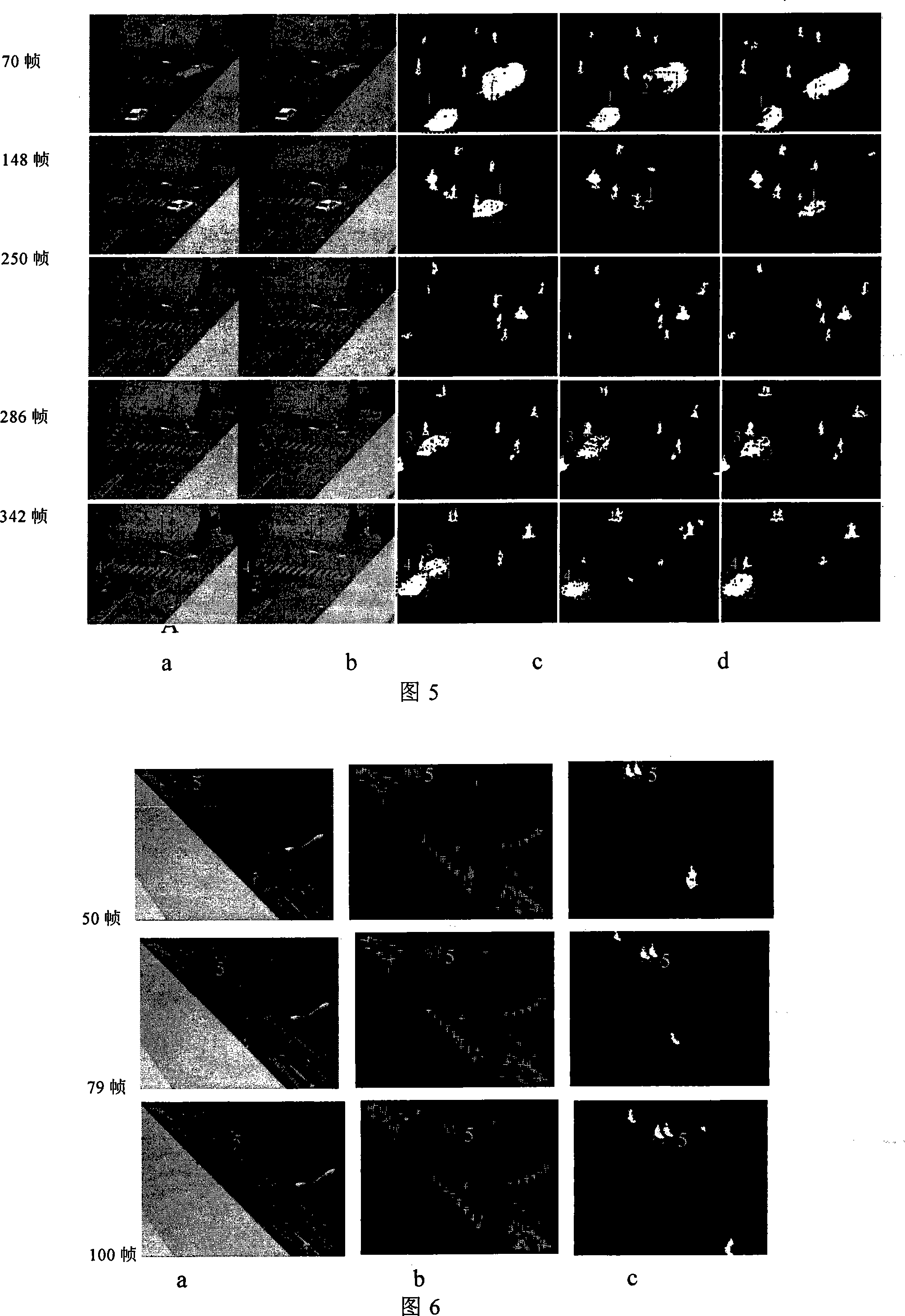 Method for detecting moving objects in video according to scene variation characteristic