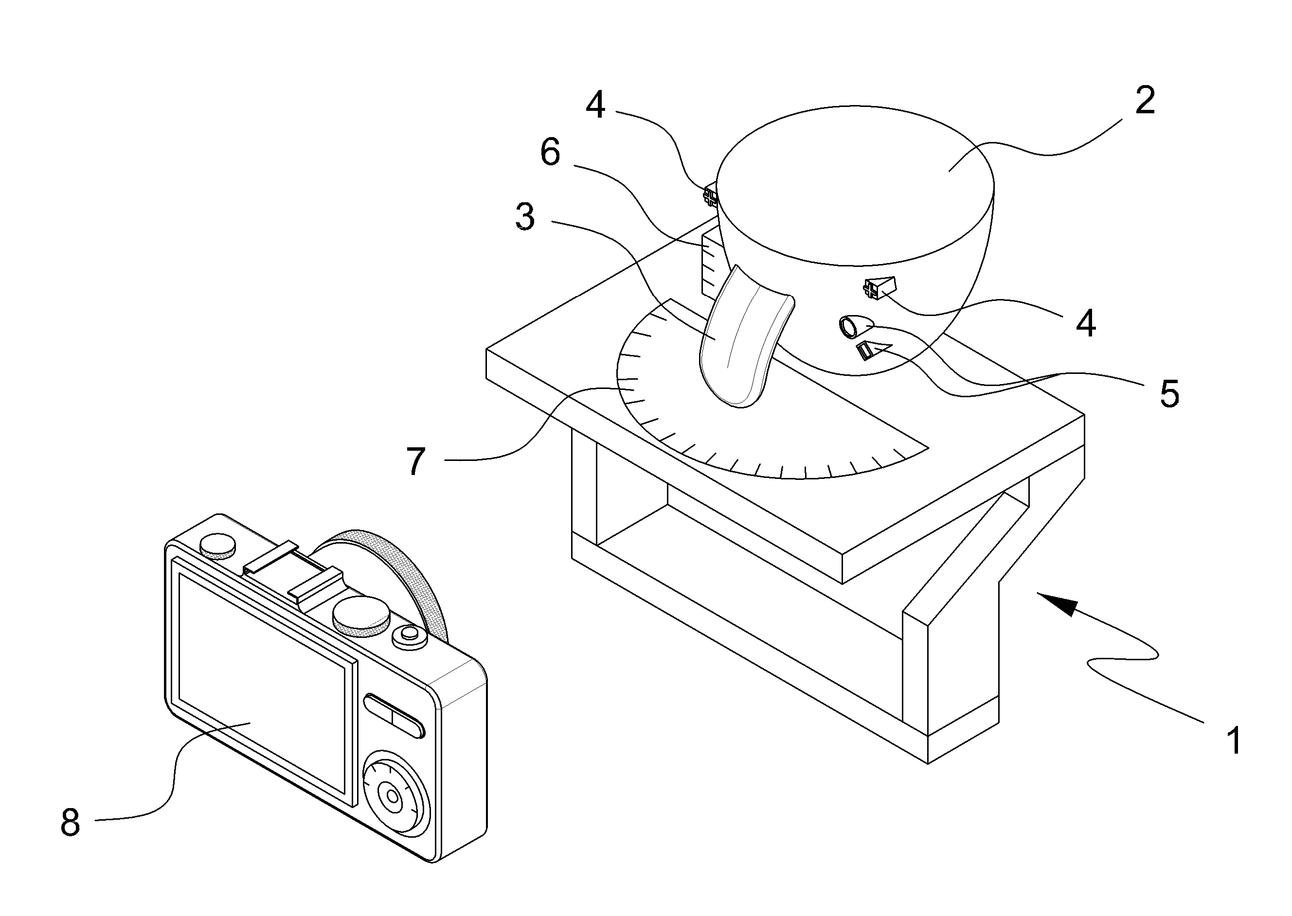 Method for eliminating chromatic aberration caused by an imaging environment and for testing stability of the imaging environment, and chromatic aberration calibration device for use with the same