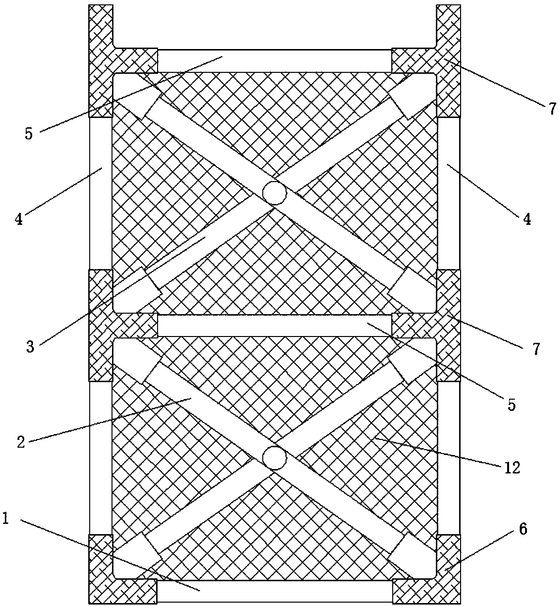 Scaffold for construction site