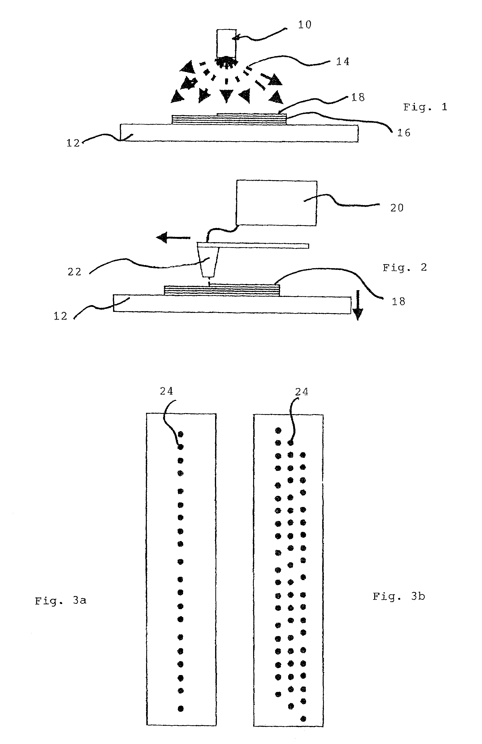 Method for producing a synthetic material part