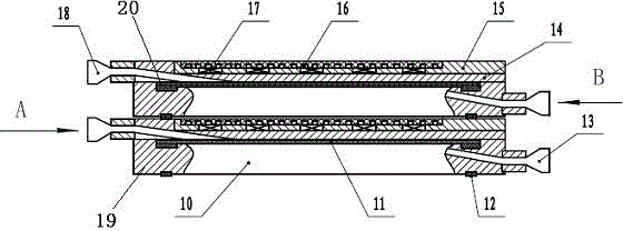 Vertical-type full-automatic filter press based on ultrasonic washing