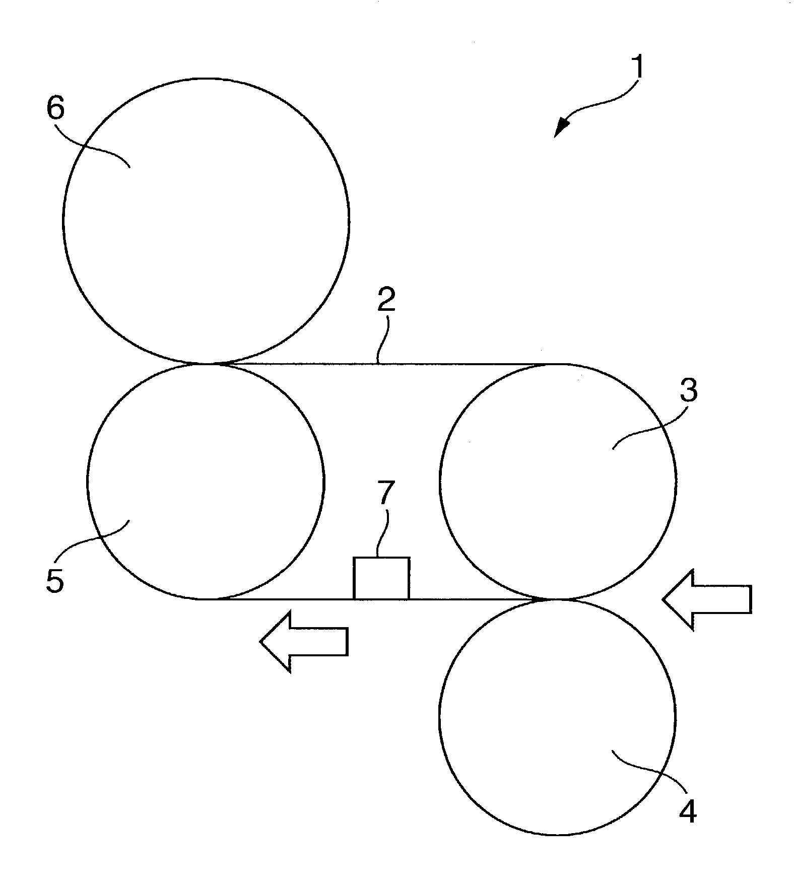 Recording material support, process for manufacturing the same, recording material and process for image formation