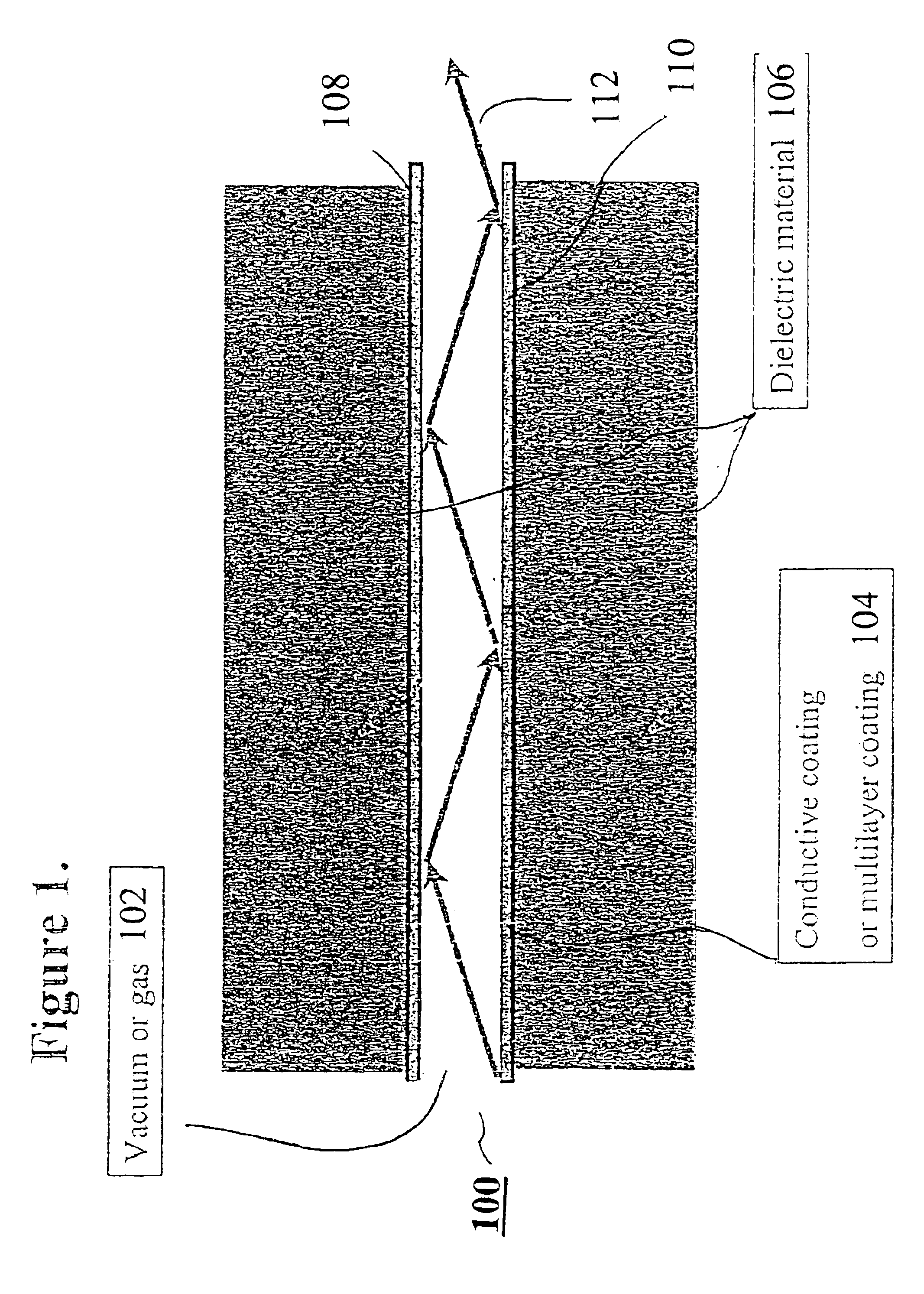 Optical switching system based on hollow waveguides