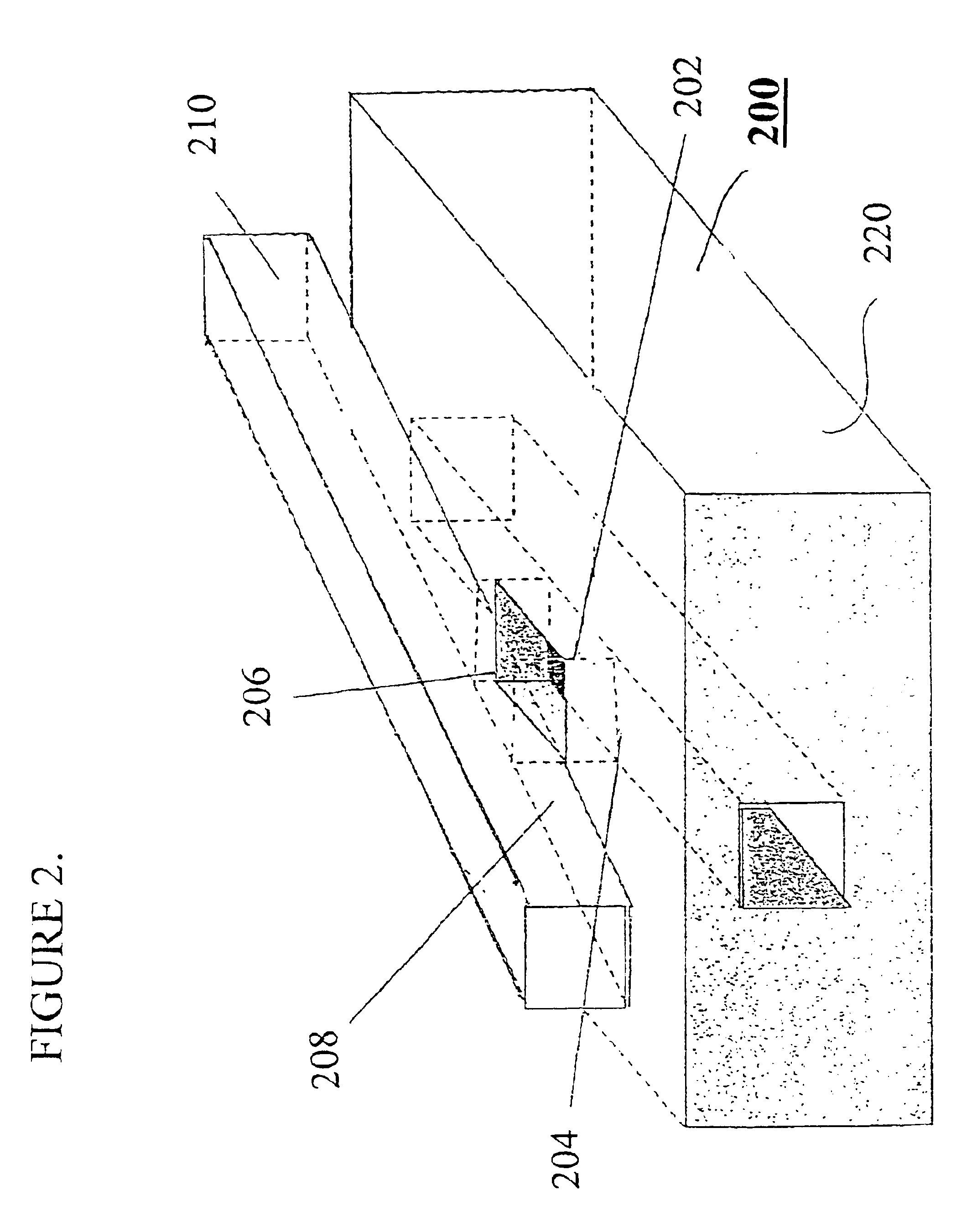 Optical switching system based on hollow waveguides