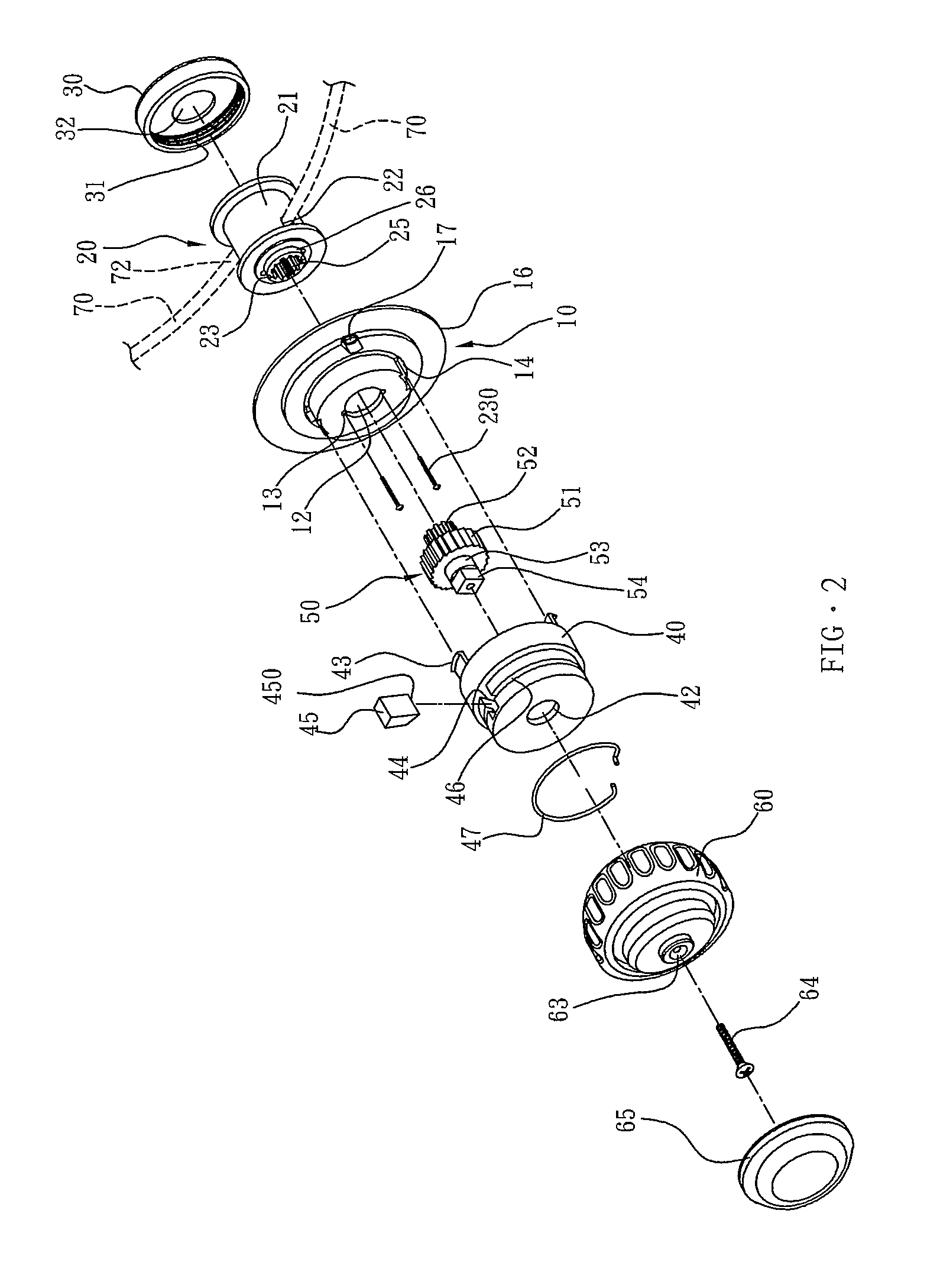 Lace winding device for shoes