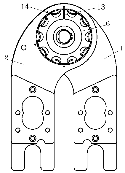 Simple angle adjustable hinge and operation method thereof