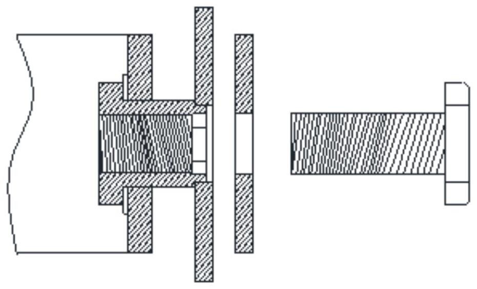 A new type of internal octagonal bolt frame structure joint and construction method