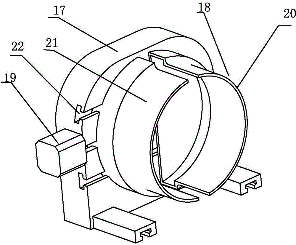 A kind of processing equipment and method of plastic pipe connecting piece