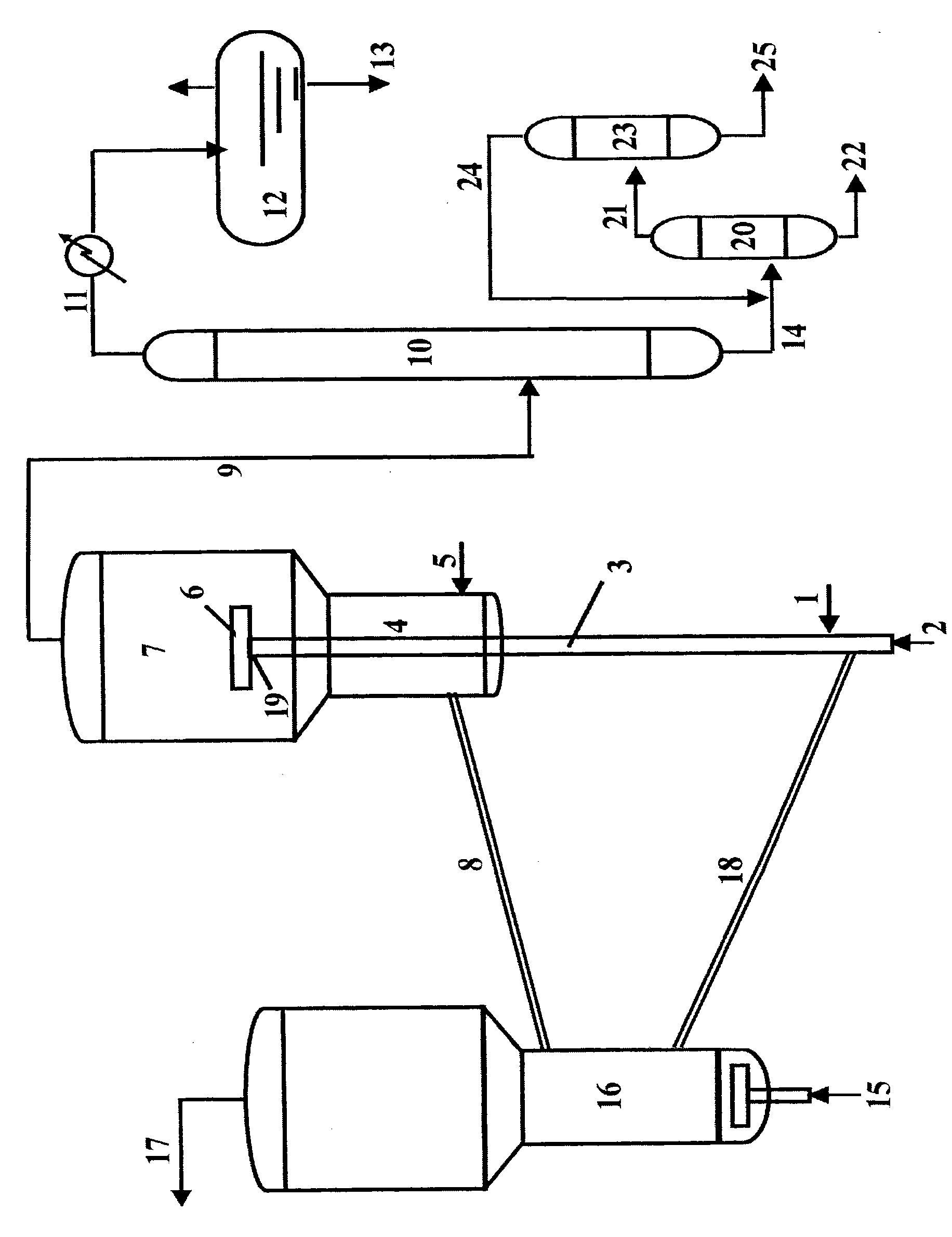 Process method for modifying and processing extra-heavy crude oil