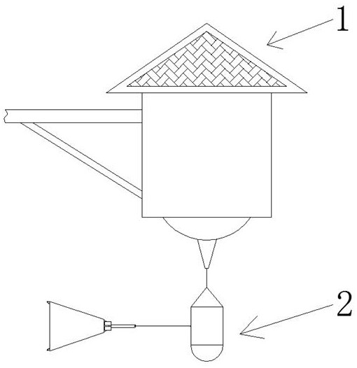 Water level measuring device for reservoir project management