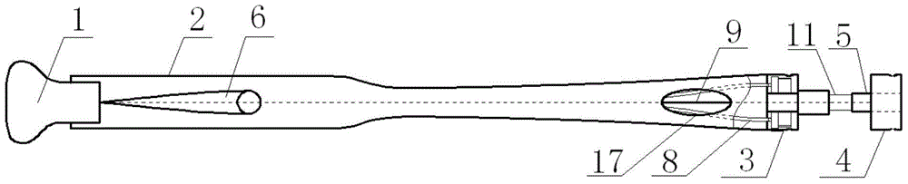 Extracavity anastomosis method and eversion type extracavity stapler