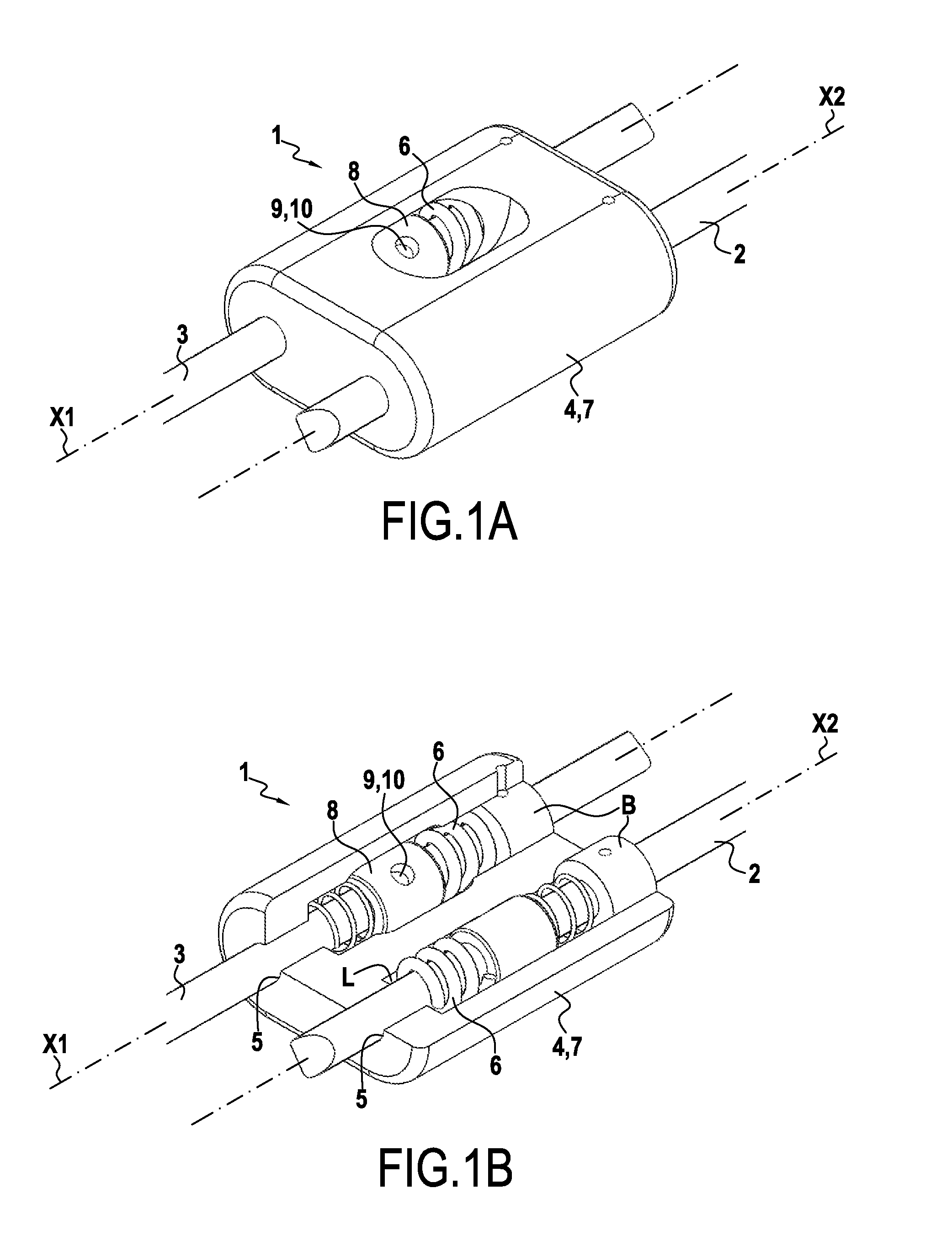 Device for correcting scoliosis and controlling vertebral arthrodesis