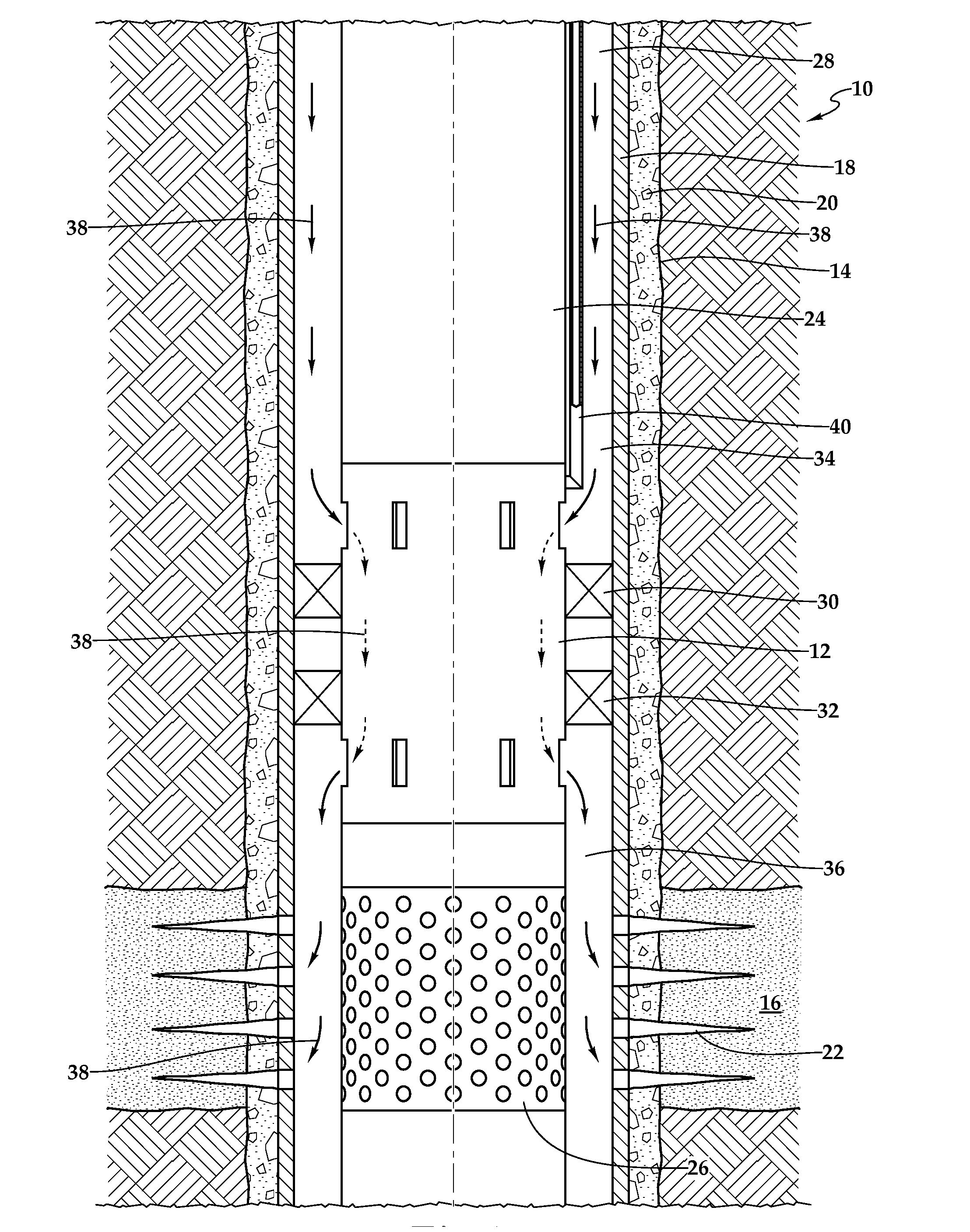 Downhole Packer Assembly Having a Selective Fluid Bypass and Method for Use Thereof