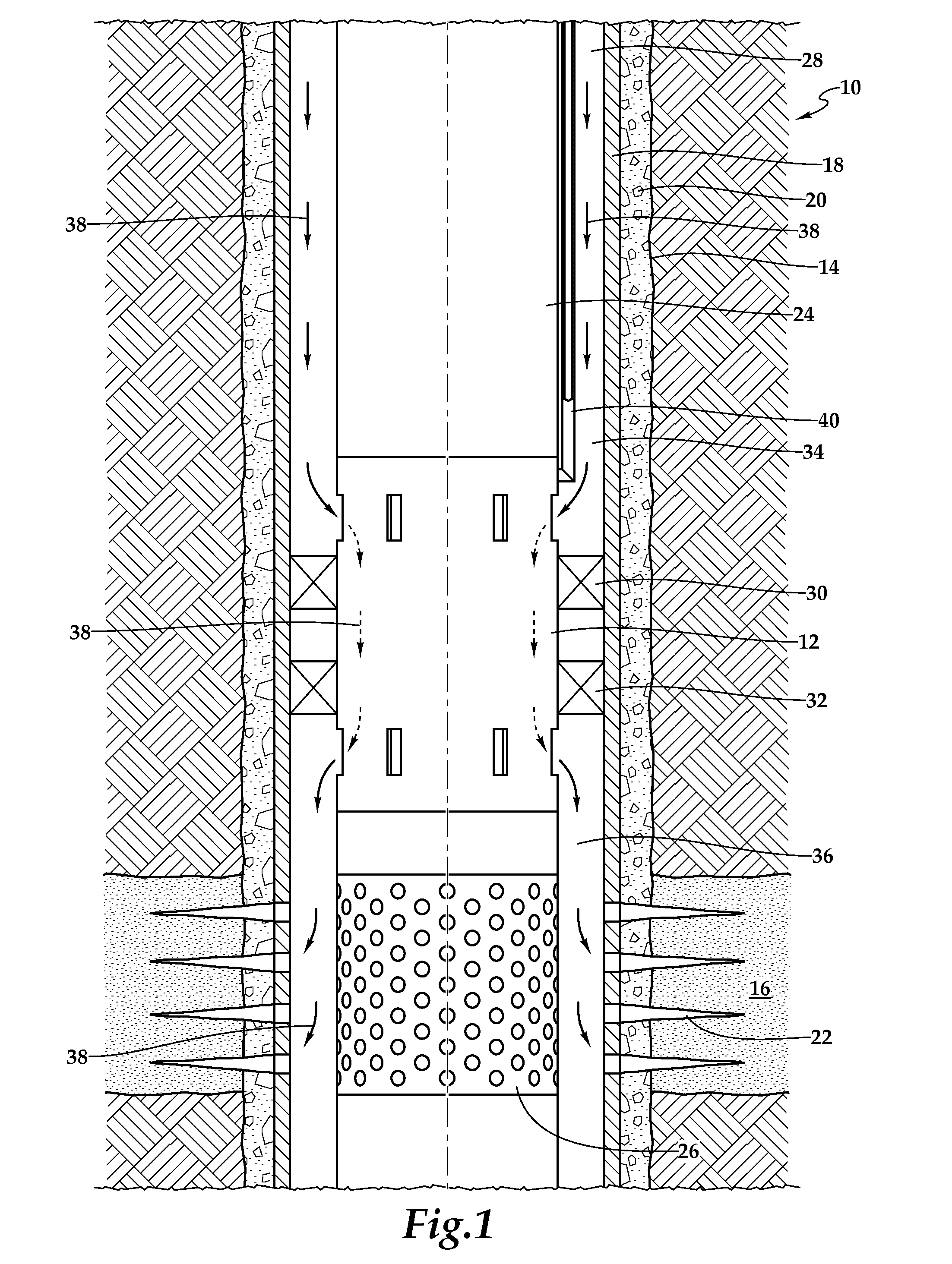 Downhole Packer Assembly Having a Selective Fluid Bypass and Method for Use Thereof