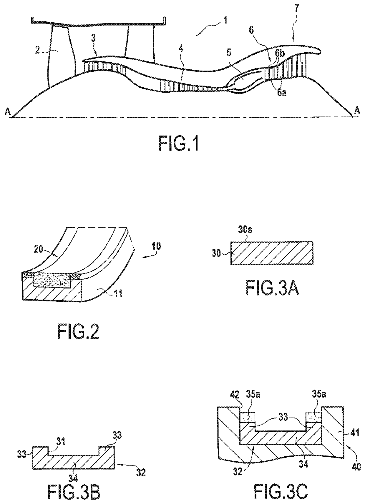 Abradable coating having variable densities