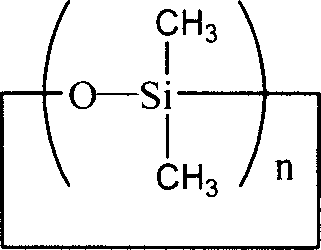 Pugging type silicon rubber structured control agent