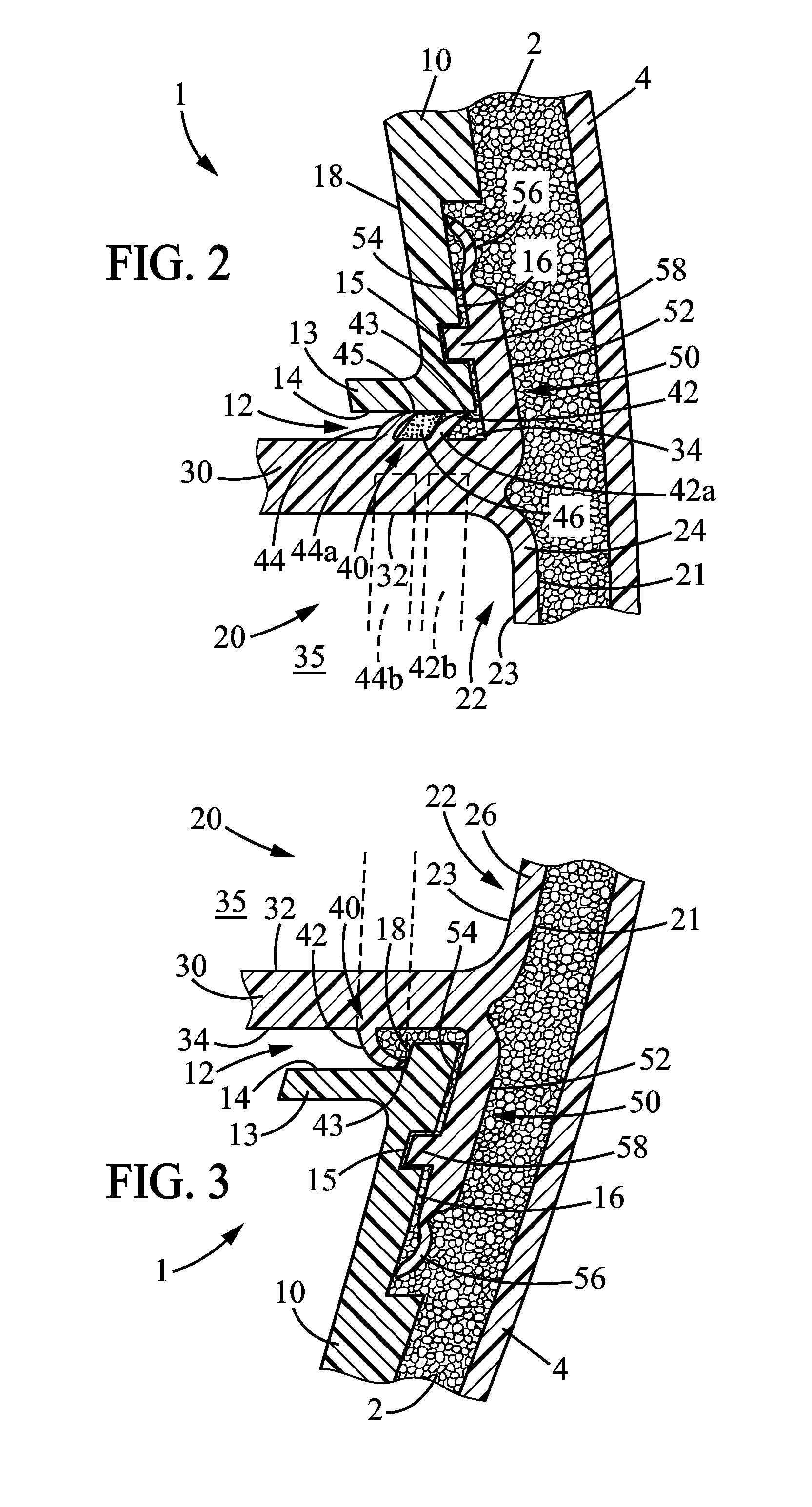 Interior Trim Part for a Motor Vehicle Comprising an Airbag Door