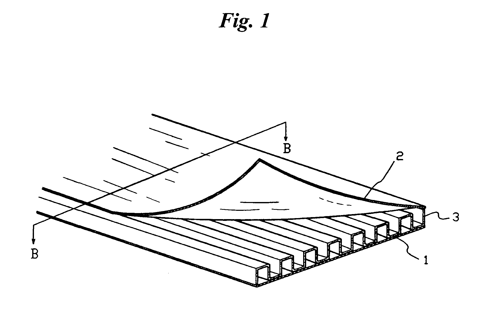 Corrugated sandwich panel and method for manufacturing the same