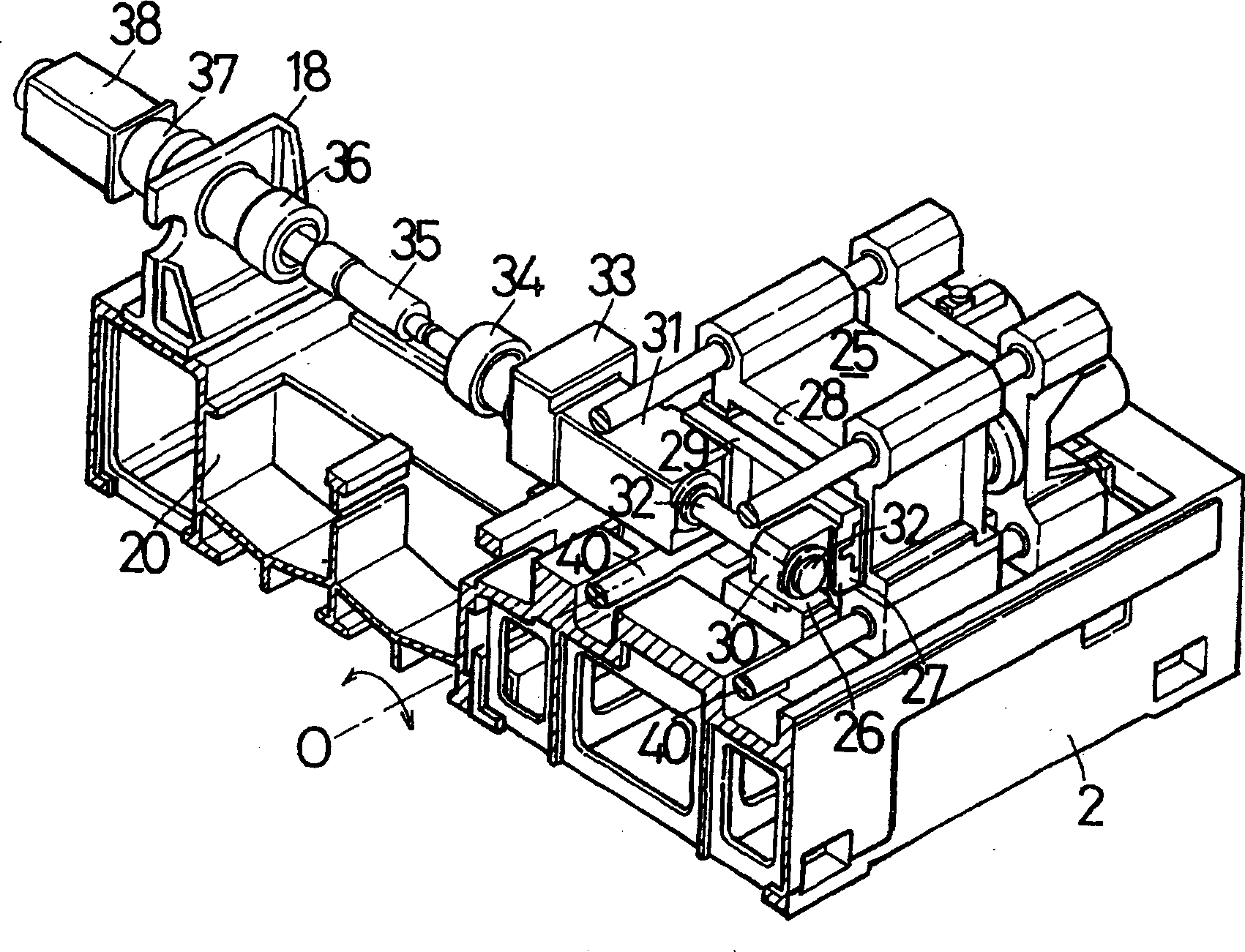 Method of rolling worm gear and worm gear