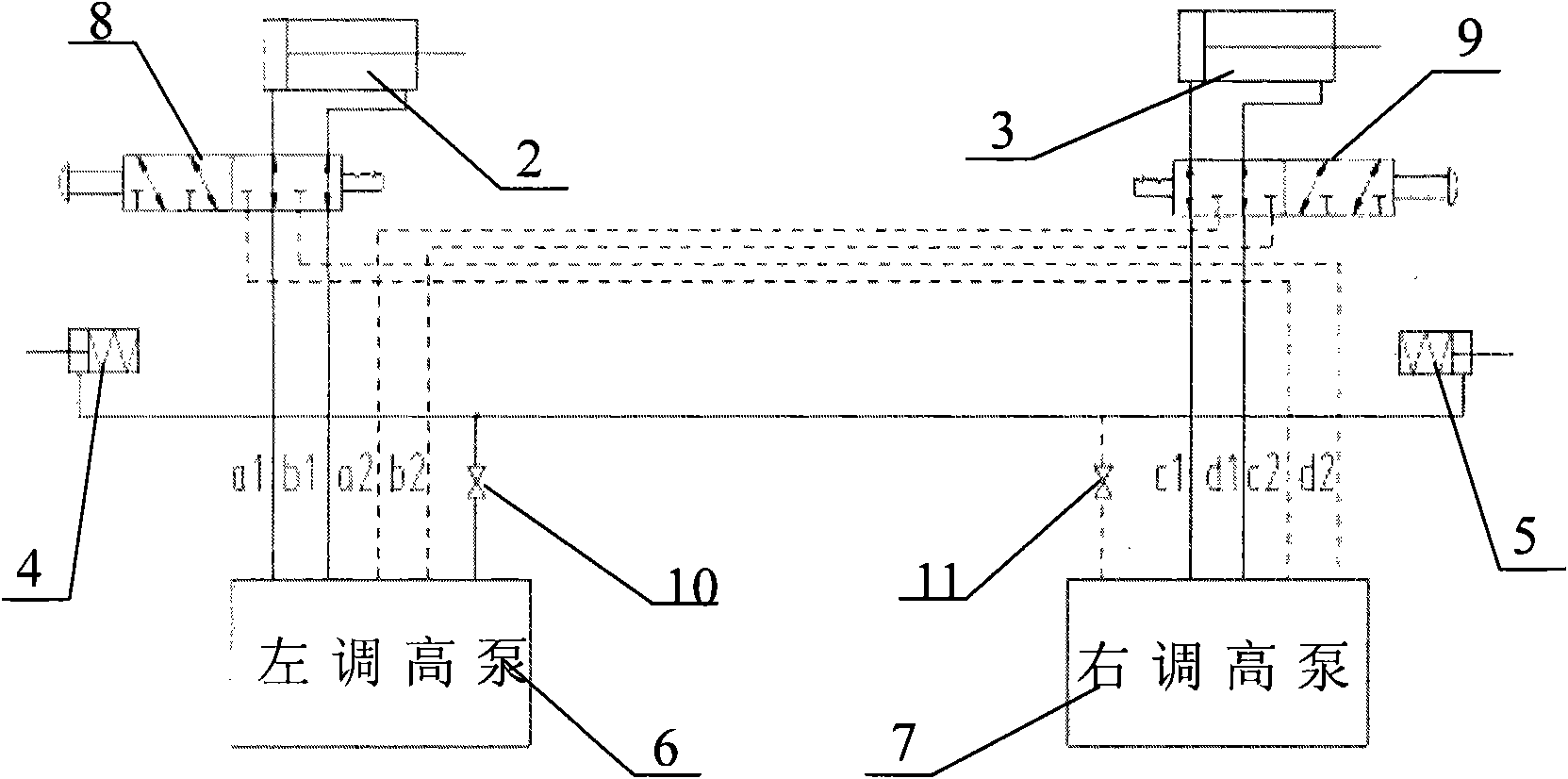 Double height adjusting system for coal cutter