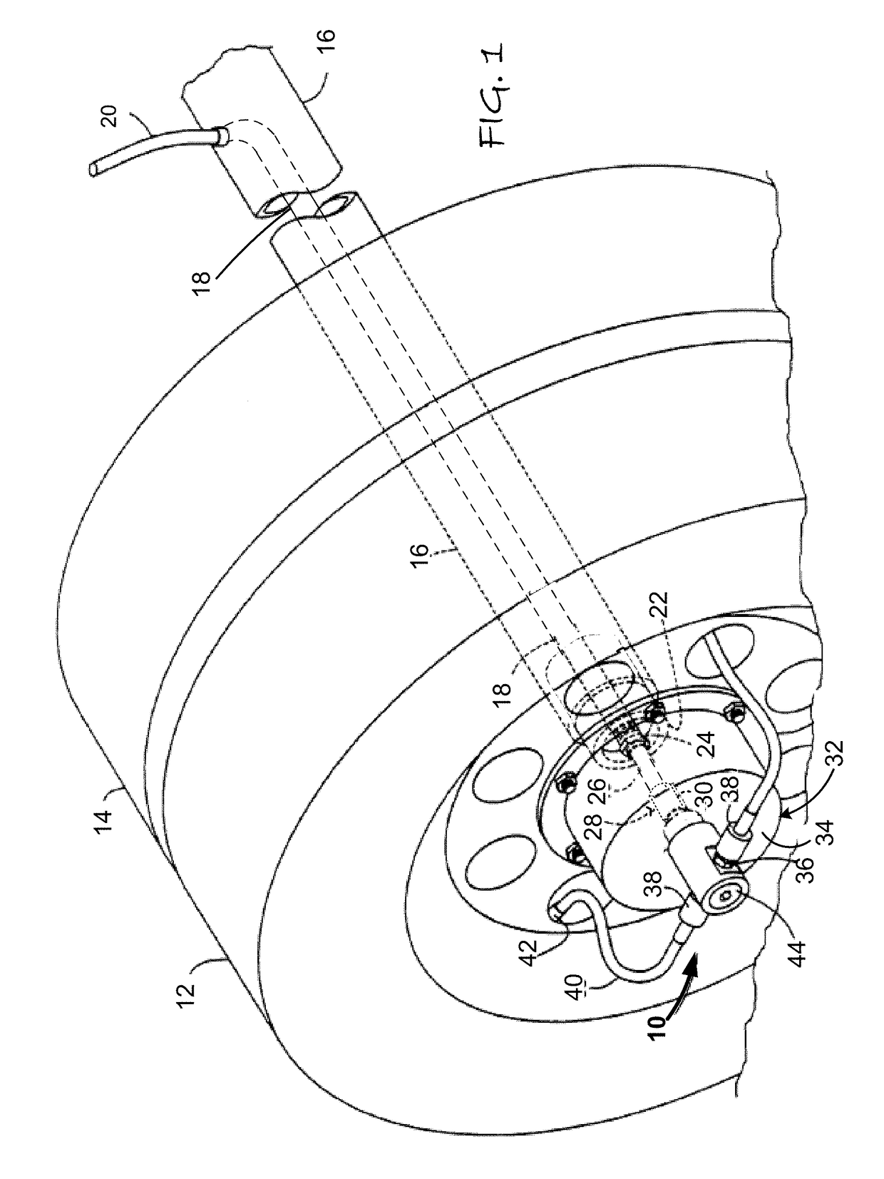 Tire pressure management system