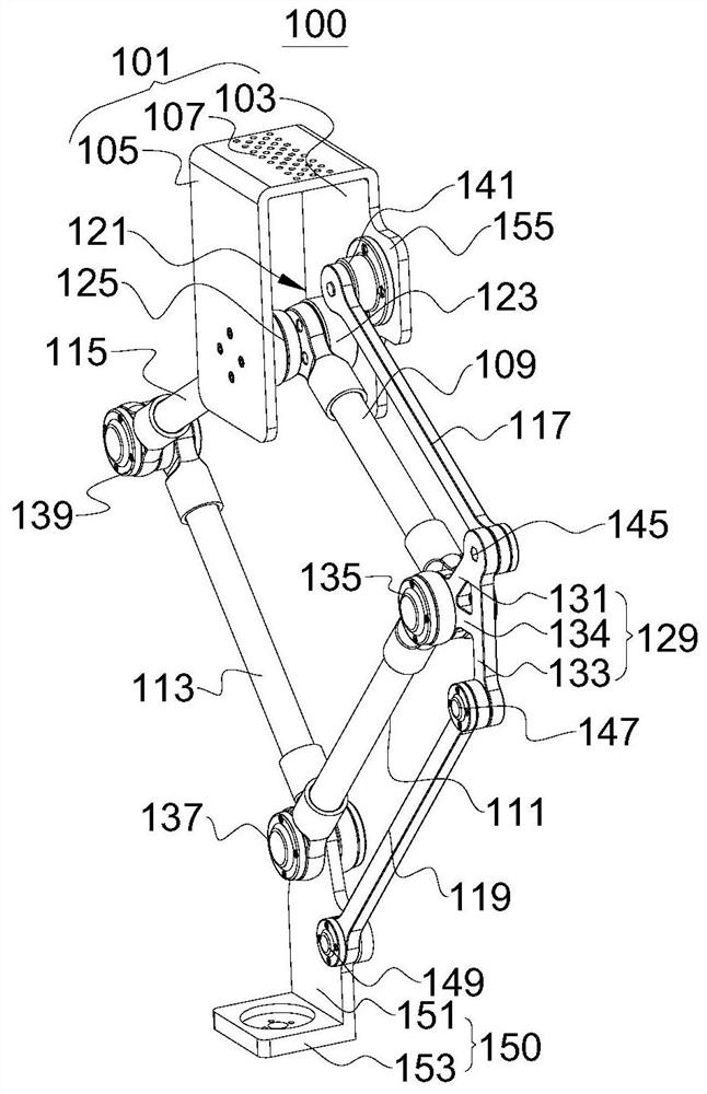 Execution driving mechanism and topping device