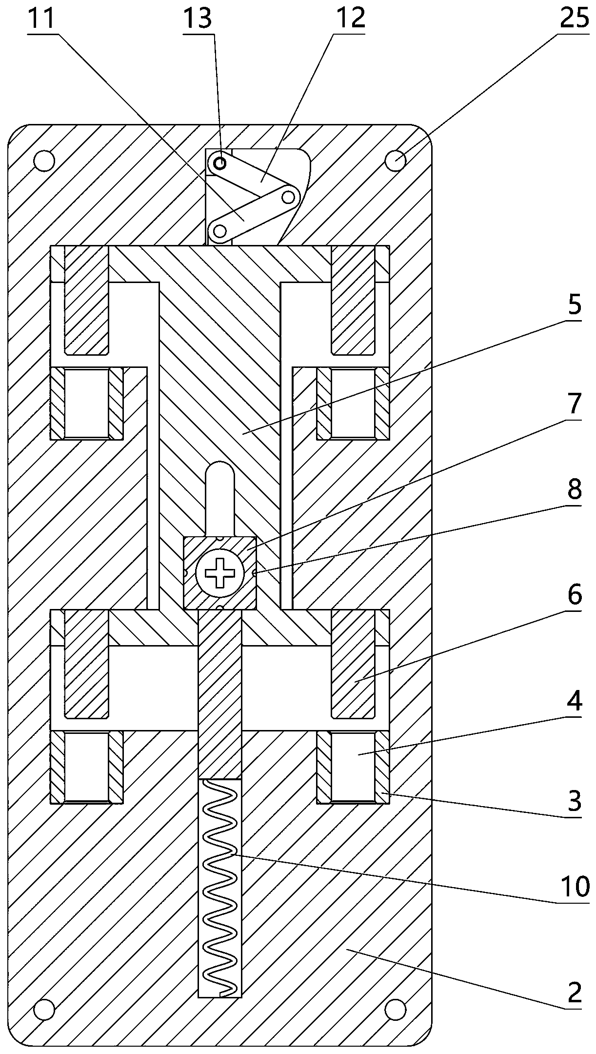 An anti-disassembly hinge and a method for preventing disassembly of the hinge