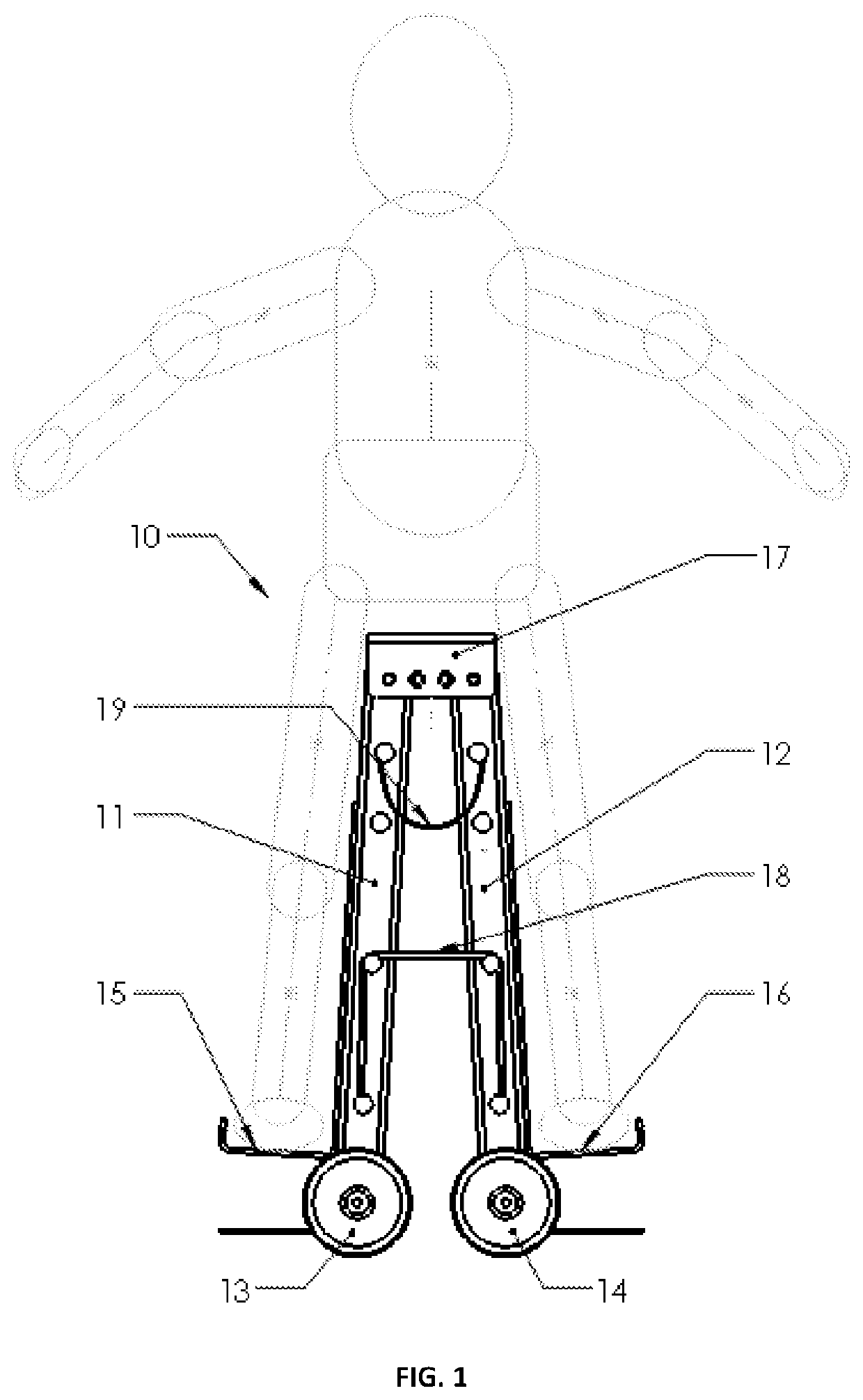 Lower limb exercise device and method of using thereof