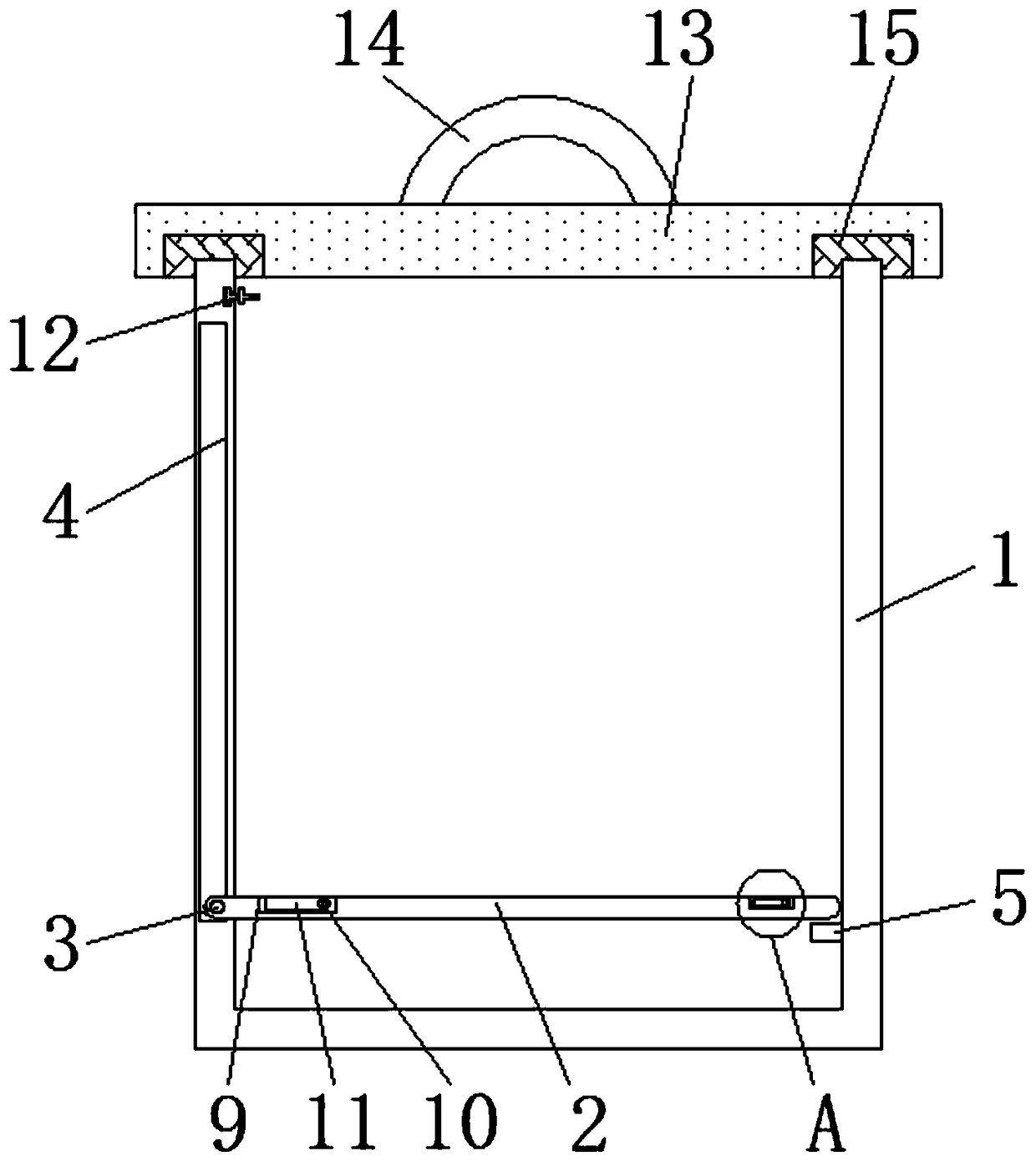 Sour chili pickling device with good sealing performance