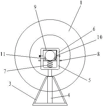 A variable friction cable pay-off