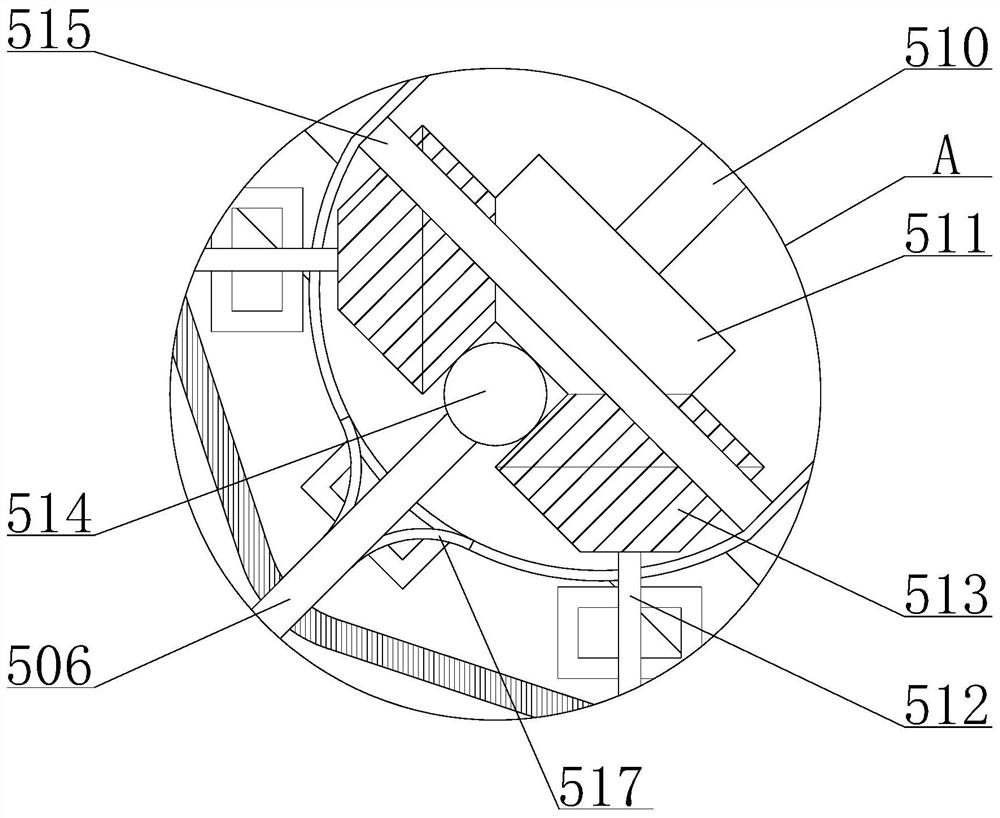 A mud solidification mixing device for construction engineering