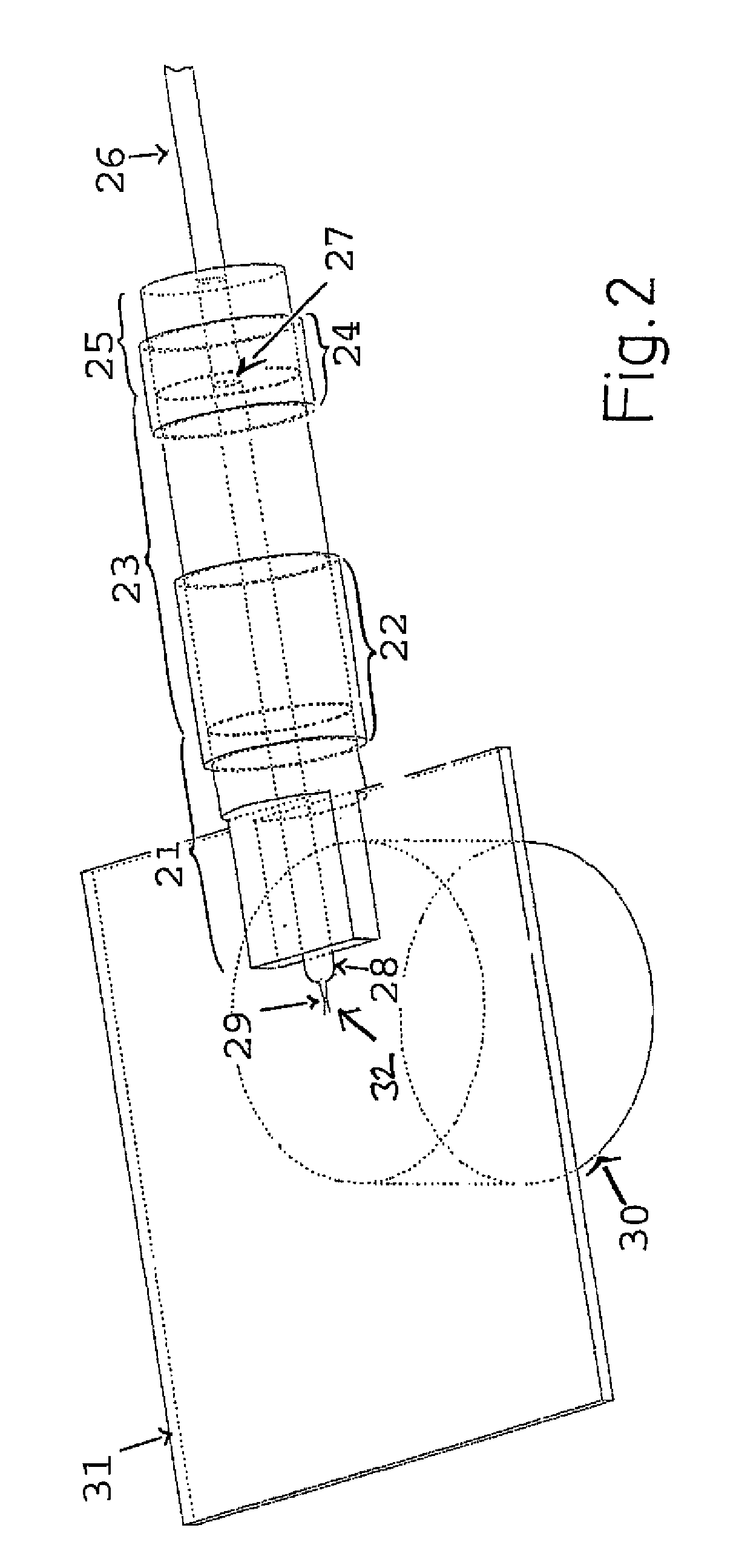 Device and method for the contactless manipulation and alignment of sample particles in a measurement volume using a nonhomogeneous electric alternating field