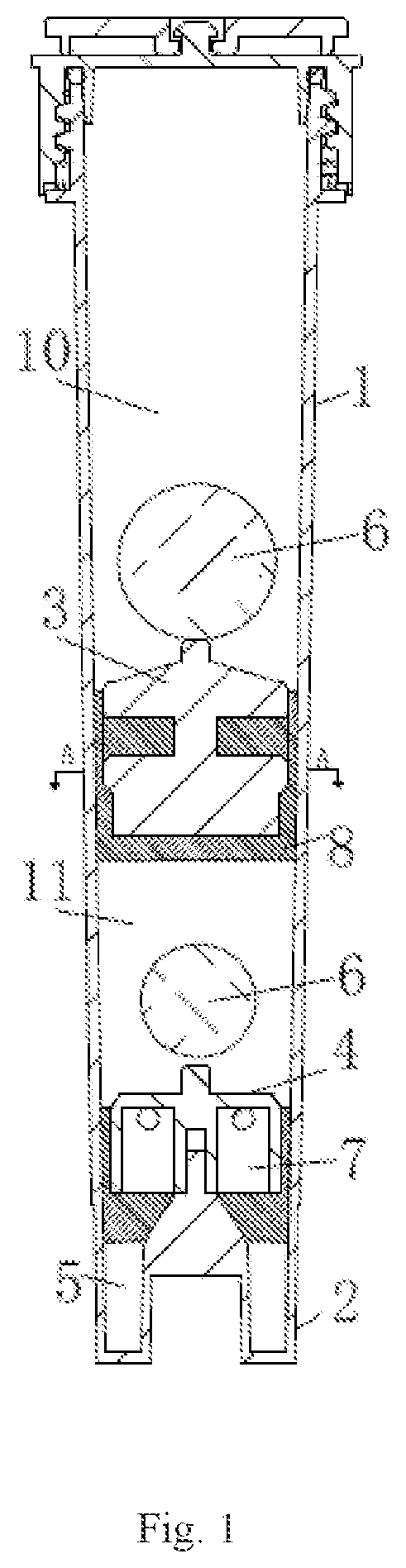 Nucleic acid integrated detection reagent tube