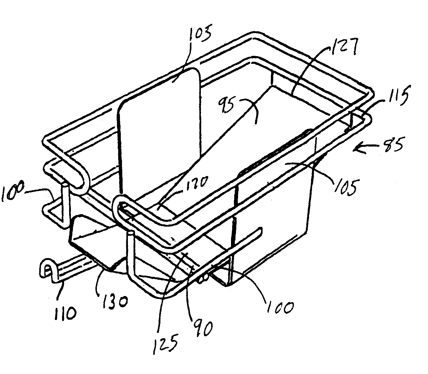Roll mounted bags and dispensers for same