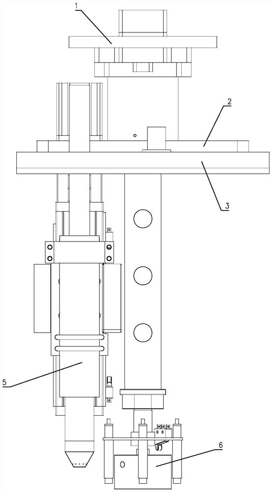 Multifunctional pipeline tapping device based on plasma cutting