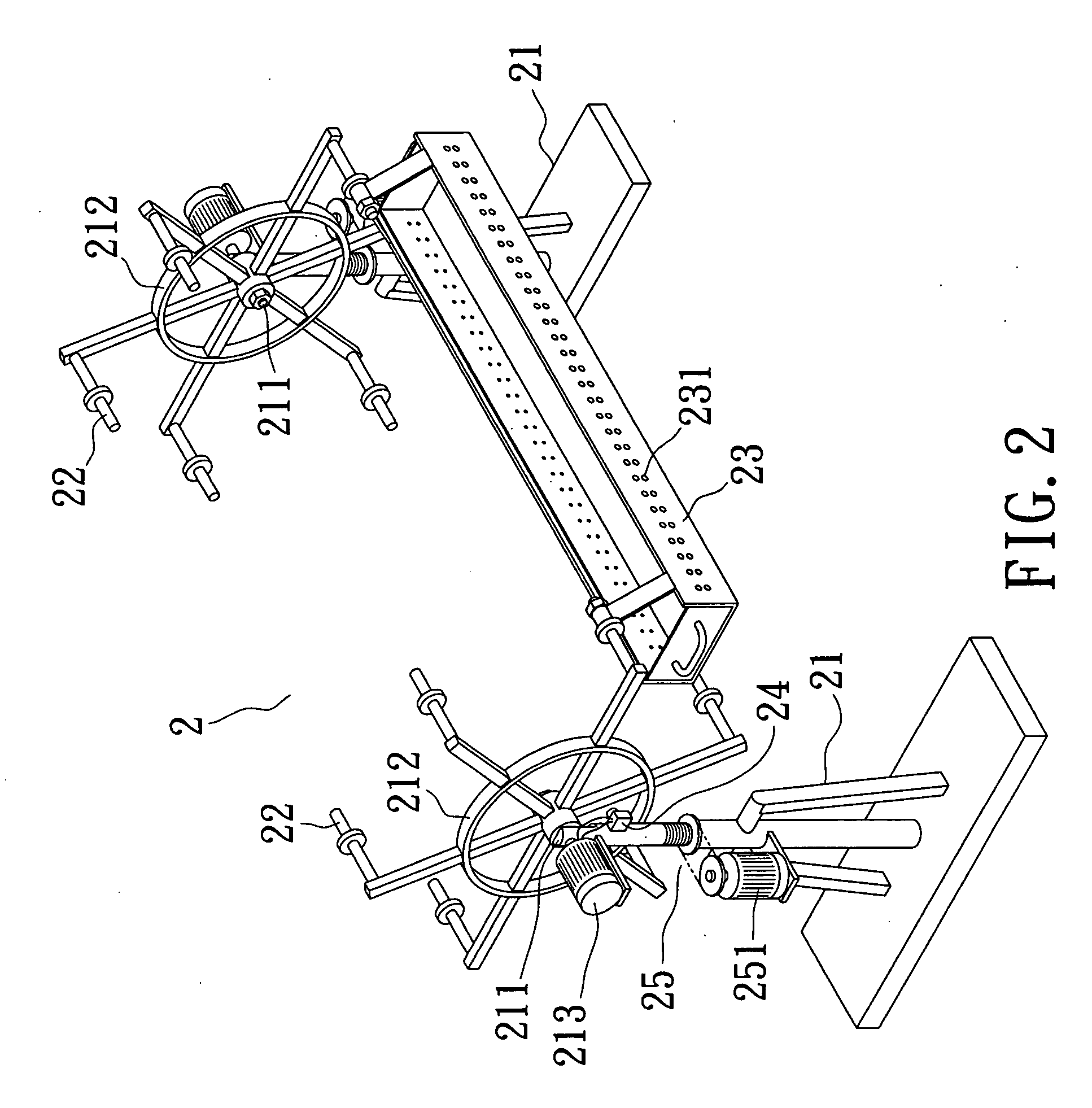 Circulating growing apparatus for breeding and cultivating together