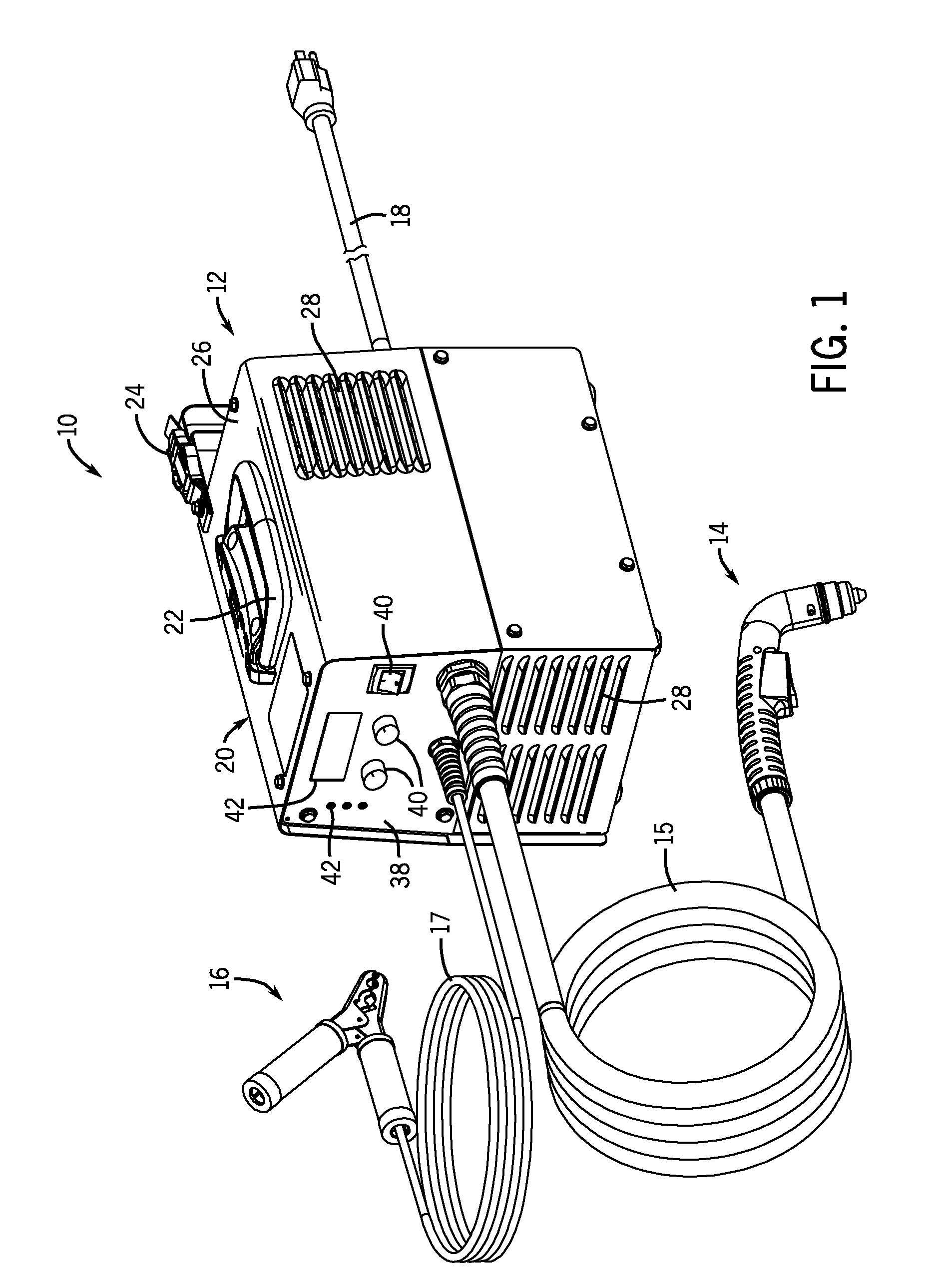 Plasma Cutter Having Thermal Model for Component Protection