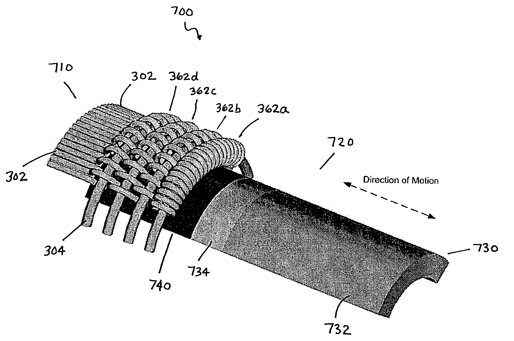 Multiple-contact woven electrical switches