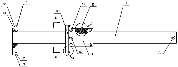 PCBA positioning tool and positioning method of PCBA compression joint technology