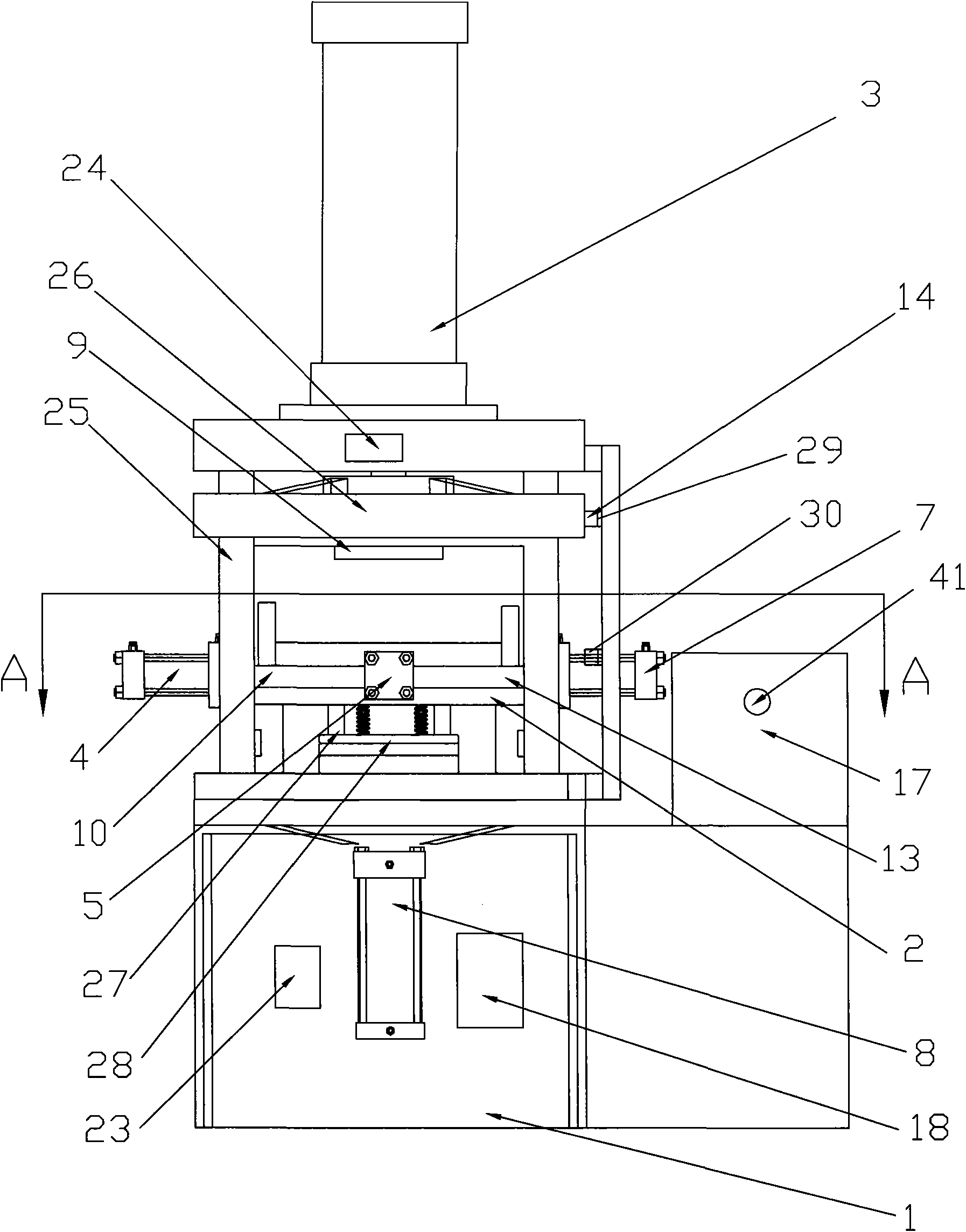 Automatic edge trimming machine