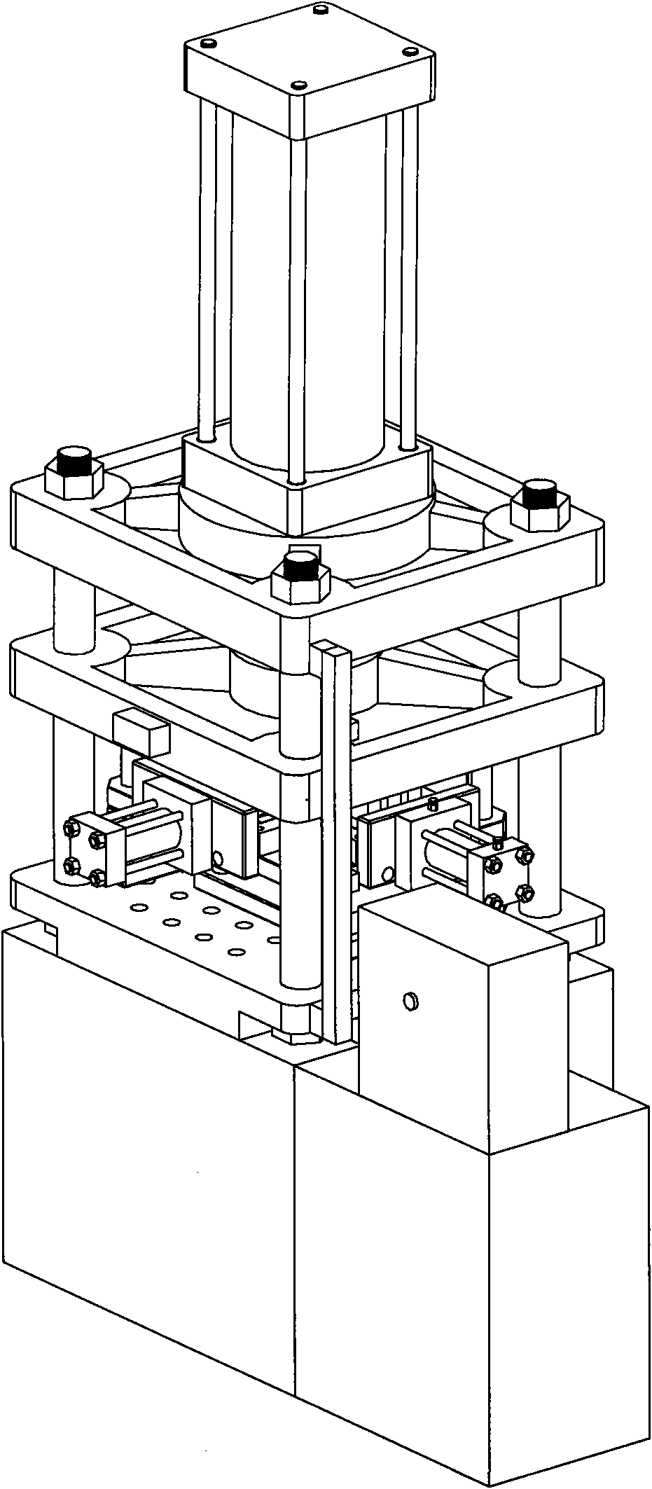 Automatic edge trimming machine