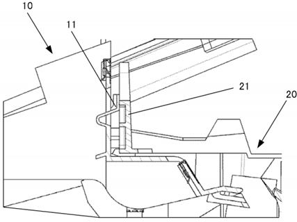 Mounting device and mounting method for mounting a main dashboard and a sub-dashboard of a vehicle